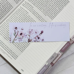 He is Working- Bookmark